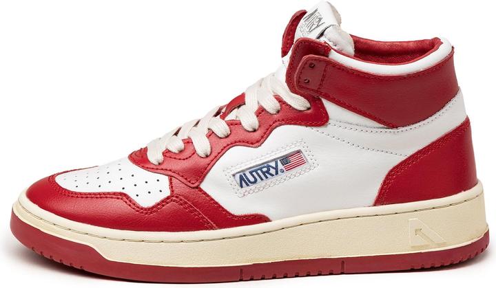 Image du produit Autry Medalist Mid W Leat / Leat White / Red (36)