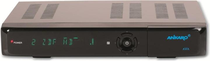 Produktbild Ankaro ANK AVA - Receiver DVB-S2X 4Ka60 Hz mit PVR (DVB-S2X, CI+-Schacht)