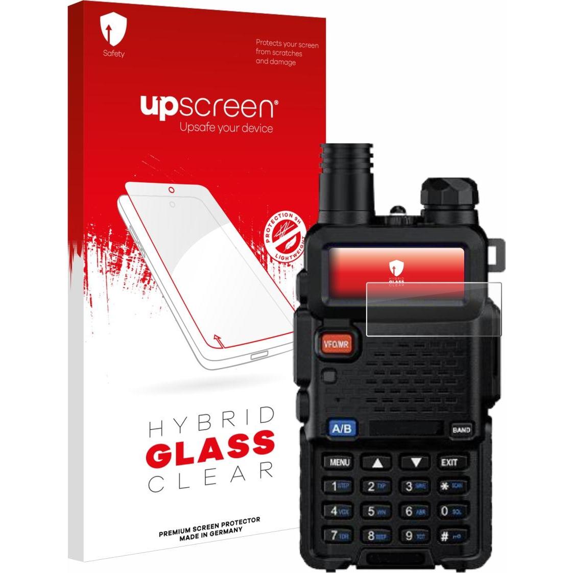 upscreen Scratch Shield Panzerglasfolie Schutzglas, Walkie-Talkie Zubehör