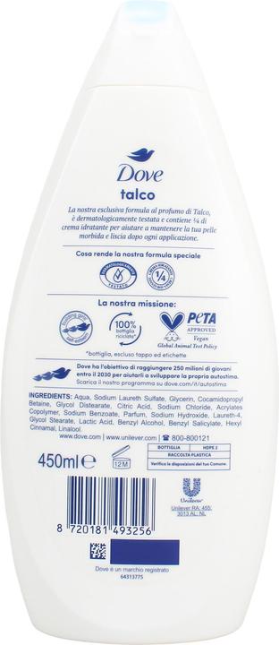 Produktbild Dove Bath 450ml New Talc (450 ml)