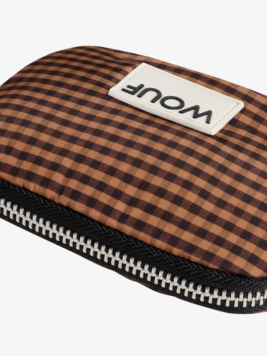 Actual product image Wouf Wallet brown