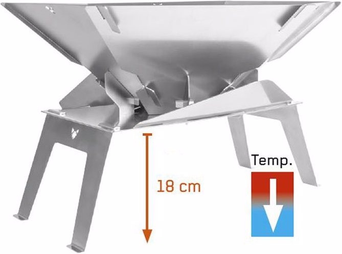 Immagine prodotto Fennek Grill Esagono (52 cm)