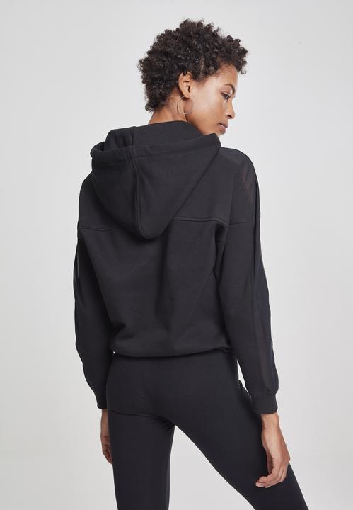 Produktbild Urban Classics Ladies Oversized Tech Mesh Inset Hoody (XL)
