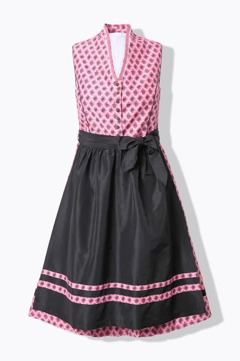 Actual product image Ulla Popken Ornamental Print Goblet Collar Dirndl (52)