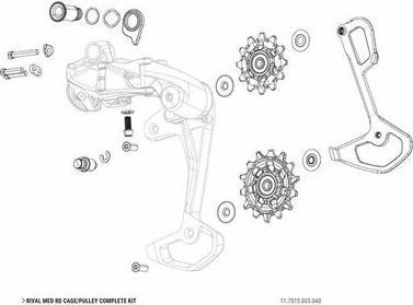 Actual product image Sram Rival