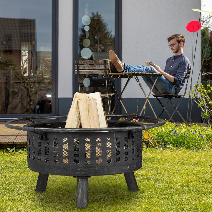 Actual product image Relaxdays Fire bowl (75 cm)