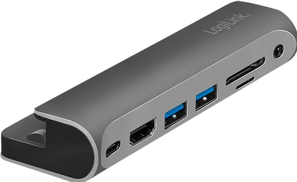 Produktbild LogiLink UA0385 (USB-C, 7 Ports)