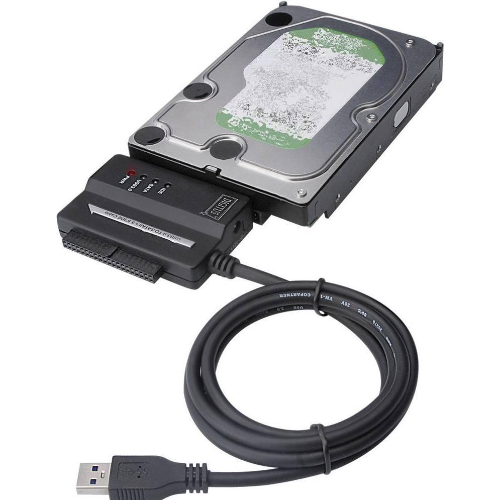 Thumbnail - Digitus USB 3.0 zu IDE + SATA, Data Converter