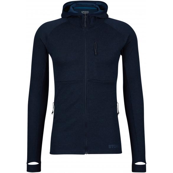 Stoic, Herren, Jacke, Merino260 StadjanSt. Hoody (XL), Blau, XL