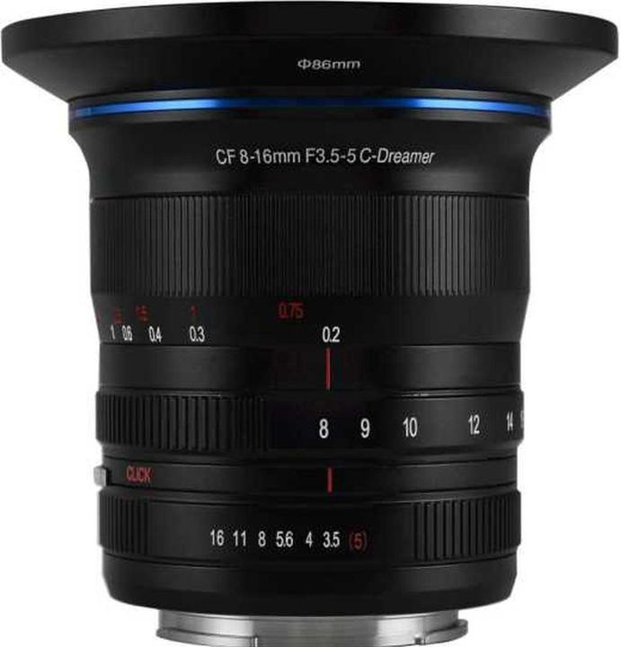 Actual product image Laowa 8-16mm f/3.5-5 Zoom CF for Sony E (APS-C) (Sony E, APS-C / DX)