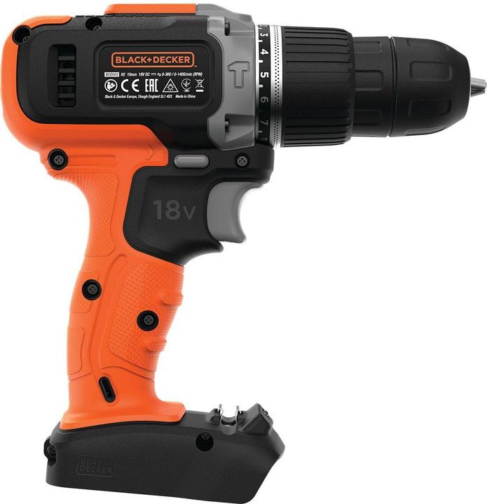 Productafbeelding Black & Decker Blac accu klopboormachine 18V, zonder accu BCD003N