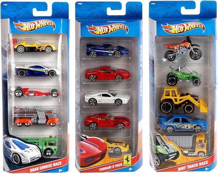 Produktbild Hot Wheels 5er Geschenkset Sortiment