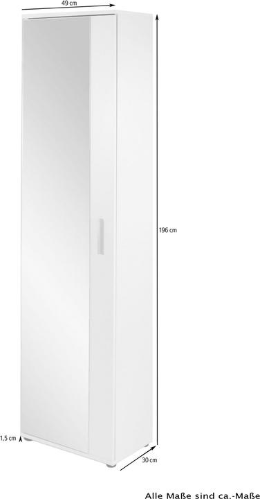 Image du produit ByLiving Jakob (49 x 30 x 196 cm)