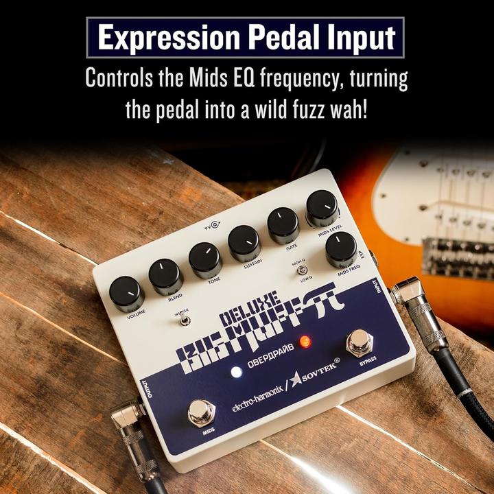 Actual product image Electro-Harmonix Sovtek Deluxe Big Muff Pi (Electric guitar)