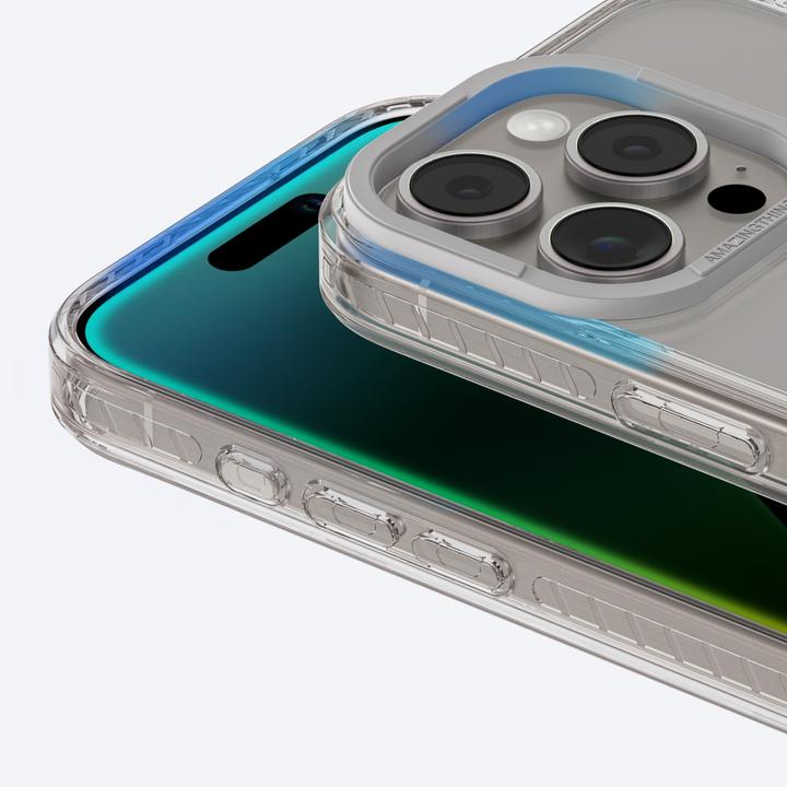 Produktbild Amazingthing Titan Pro Mag Case mit Magnetring für iPhone 16 Pro - Grau (Apple iPhone 16 Pro)