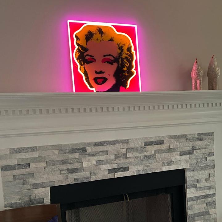 Actual product image YellowPop Andy Warhol Marilyn Monroe Small