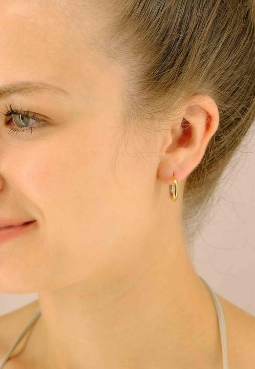 Produktbild Muau Creolen (750 Runddraht)