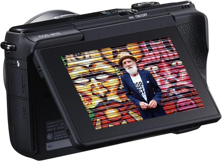 Image du produit Canon Eos M10 Is Stm (18 Mpx, APS-C / DX)