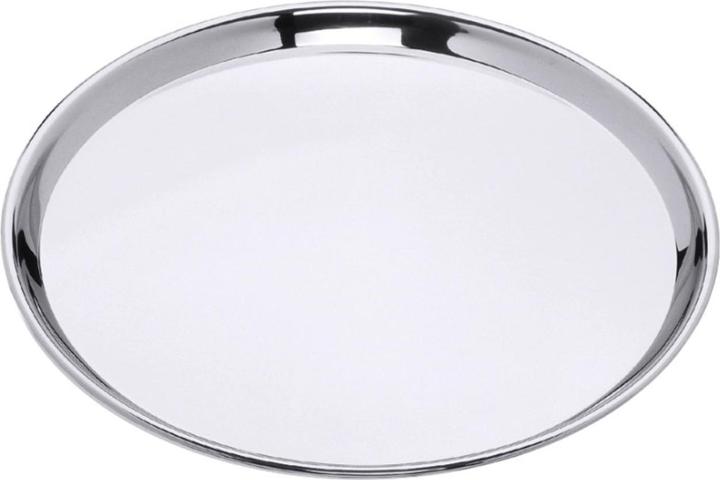 Image du produit Contacto Plateau rond 41cm, acier inoxydable avec bord ourlé