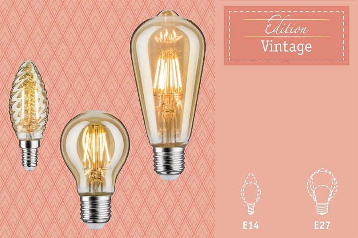 Produktbild Paulmann Globe Vintage (E27, 6.50 W, 680 lm, 1 x, F)