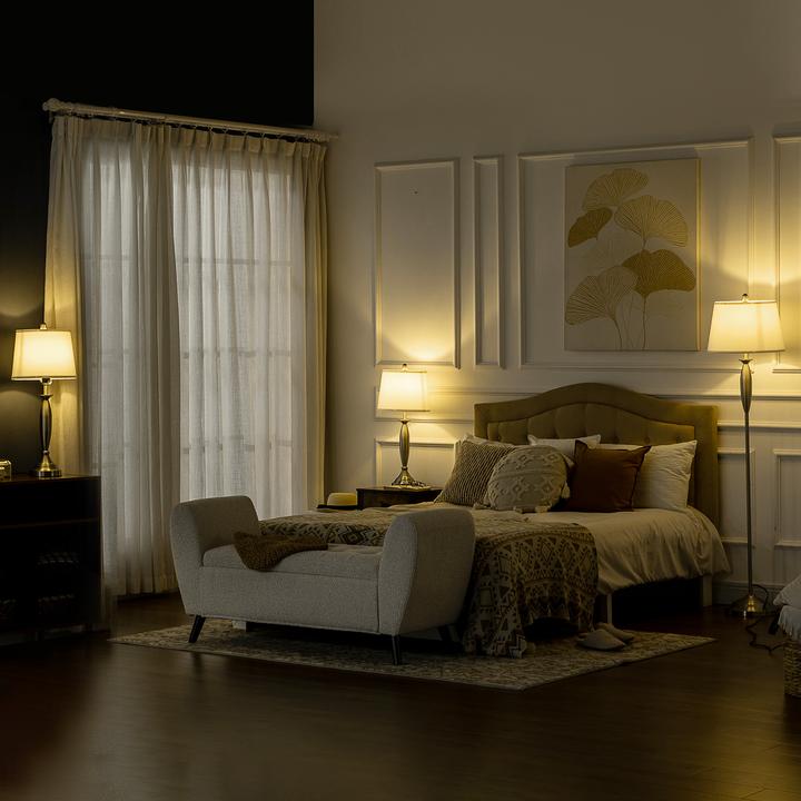 Produktbild Homcom Stehlampen-Set mit E27 Fassung (E27)