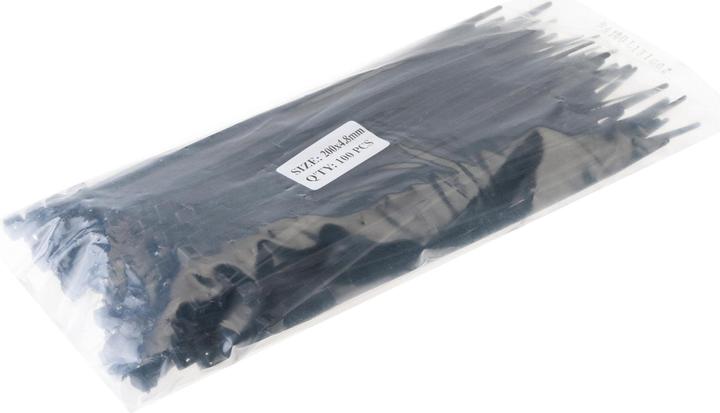 Produktbild VR-Technics Kabelbinder lösbar 200 X 4.8, 100 Stück (Kunststoffkabelbinder, 200 mm, 100 Stk.)