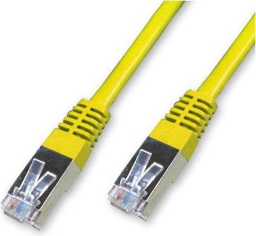 Produktbild NoName Câble/Cordon réseau RJ45 Catégorie 6 FTP (F/UTP) Droit 3m (Jaune) (F/UTP, CAT6, 3 m)