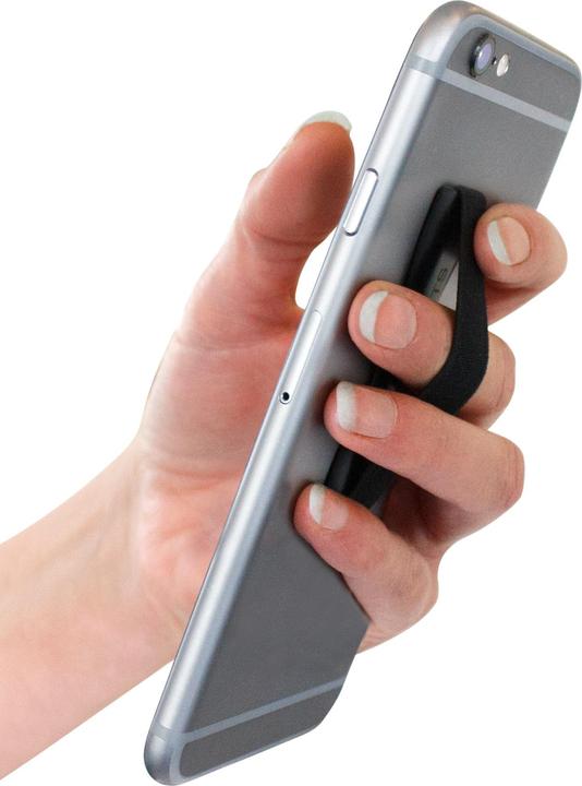Actual product image Mobiparts Smartphone & Tablet Elastic Grip Handle Black