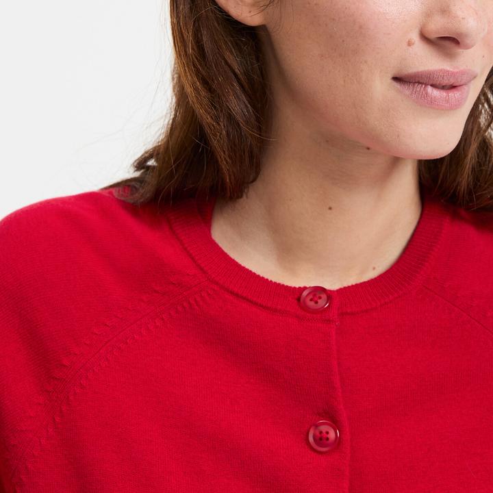 Produktbild La Redoute Collections Strickjacke mit Rundhalsausschnitt aus feinem Strick aus 100% Wolle (XXL)