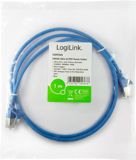 Immagine prodotto LogiLink Cavo di rete (STP, CAT6a, 2 m)