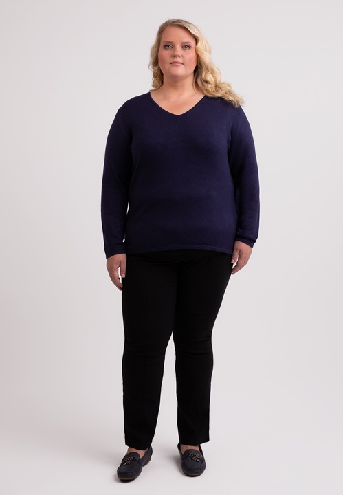 Image du produit Cash-Mere Seide Kaschmir V-Ausschnitt Pullover (3XL)