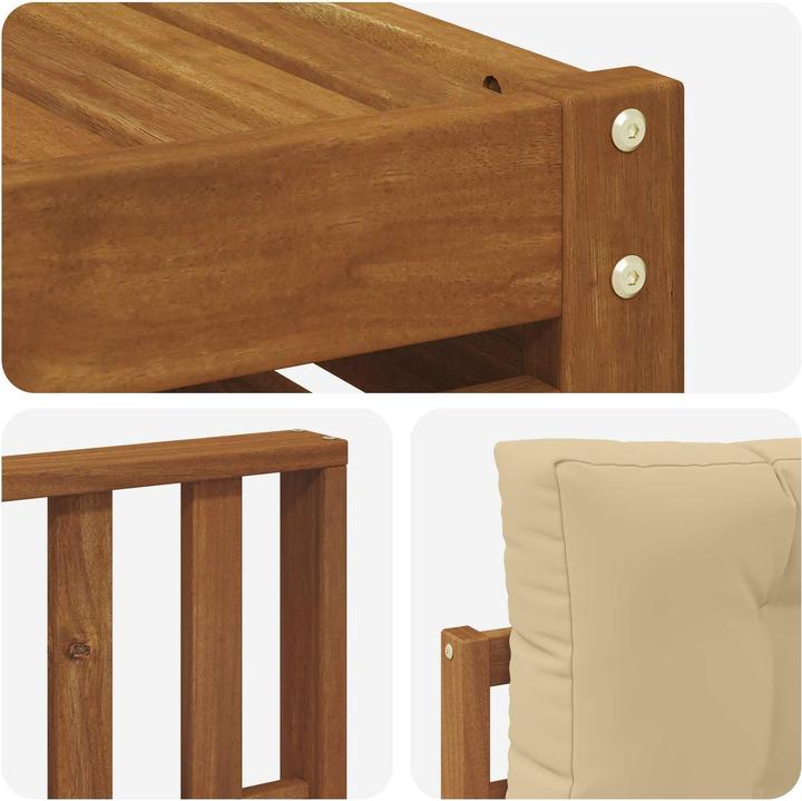 Produktbild vidaXL Outdoor-Sofa