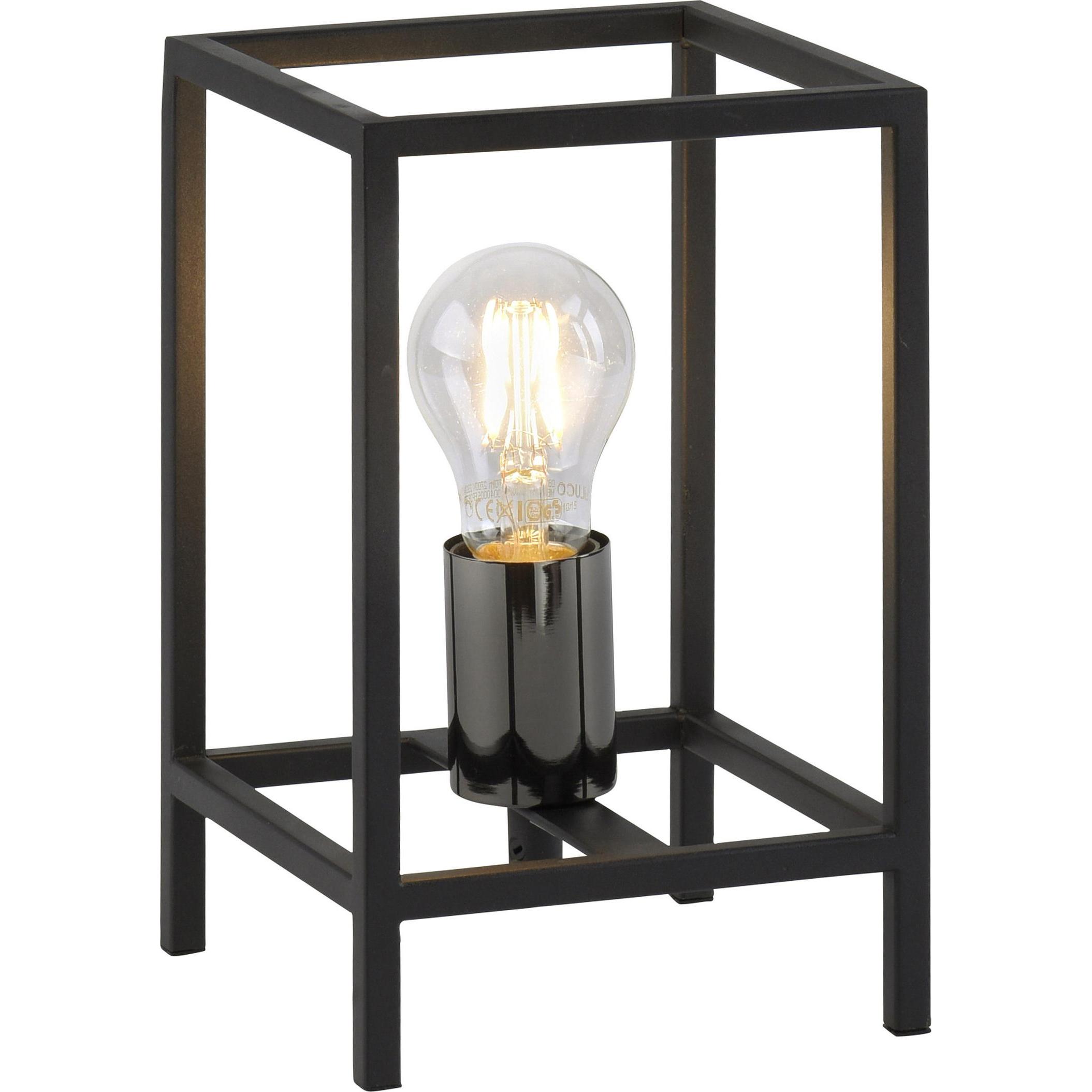 Leuchten Direkt Schwarz Tischlampe, Tischleuchte 1X Innenleuchte Ip20 (E27)