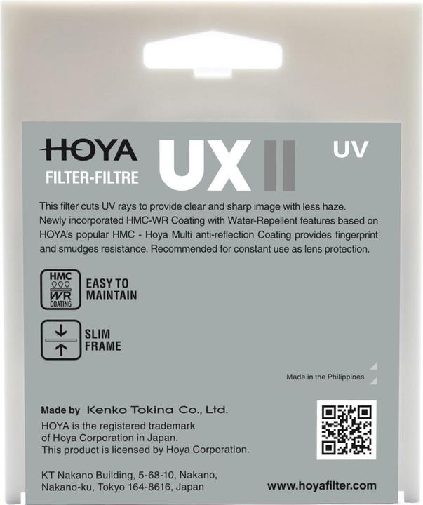Image du produit Hoya UX II UV Filter (67 mm, Filtre UV)