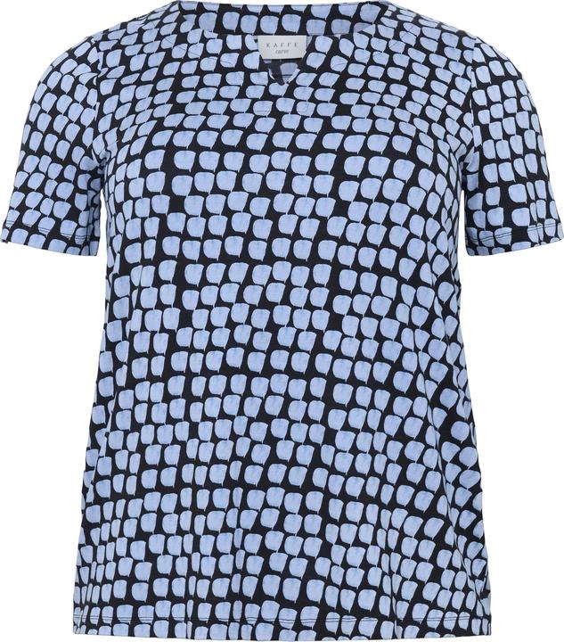 Black, blue graphic dot