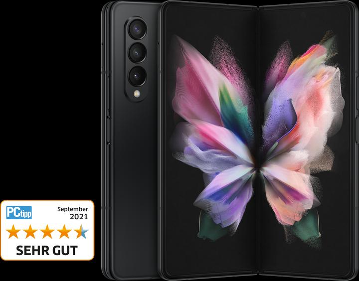 Produktbild Samsung Galaxy Z Fold3 5G (256 GB, Phantom Black, 7.60", SIM + eSIM, 12 Mpx, 5G)