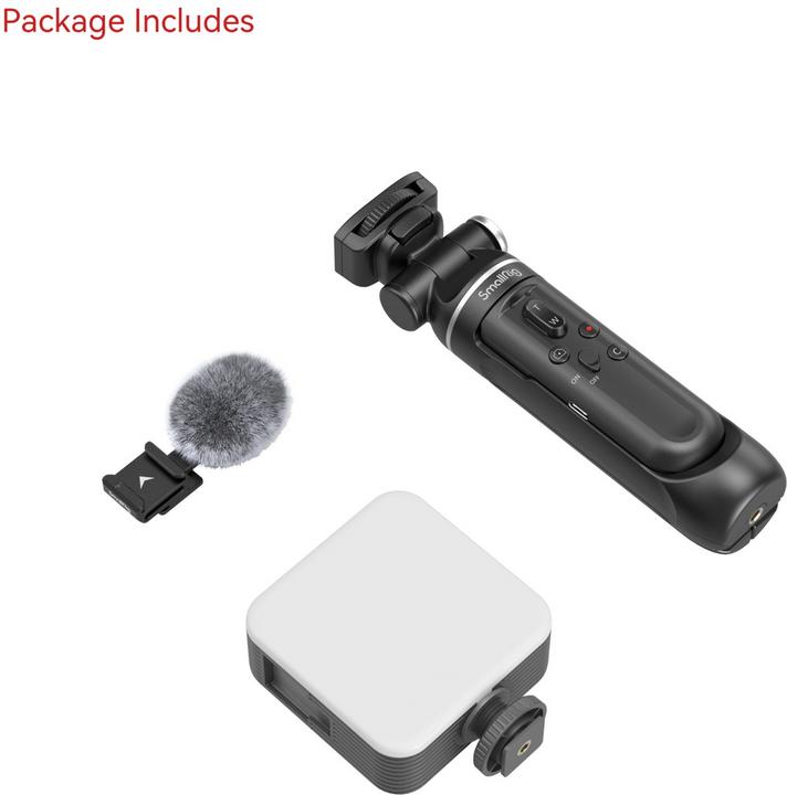 Immagine prodotto SmallRig Videostativ Vlogging Tripod Kit (Metallo, Materiale sintetico)