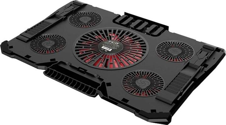 Actual product image Inca ARRAX GAMING NOTEBOOK COOLER 5X FAN, 6 STEPS, 2X USB, 13 ""-17