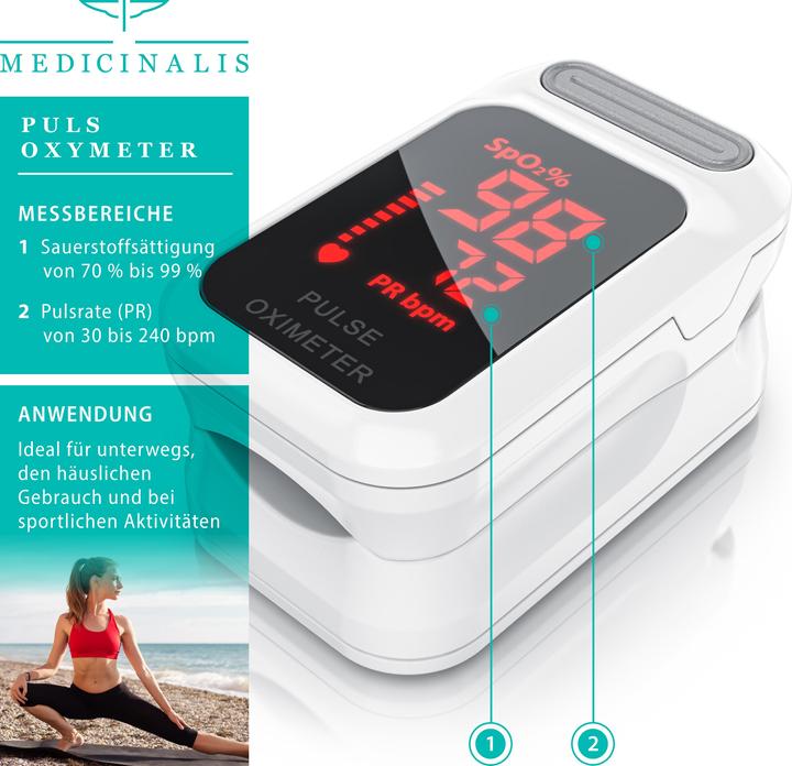 Produktbild Medicinalis Pulsoximeter