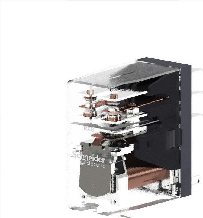 Produktbild Schneider Electric Relay 2CO 5A 230VAC Clear Cover