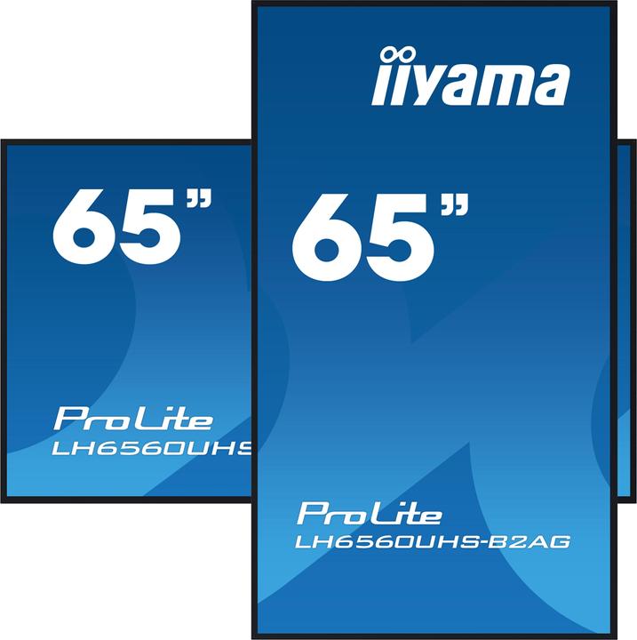 Produktbild iiyama LFD ProLite LH6560UHS-B2AG (3840 x 2160 Pixel, 65")