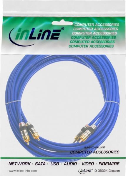 Image du produit InLine Cinch câble AUDIO (7 m, Câbles Cinch)