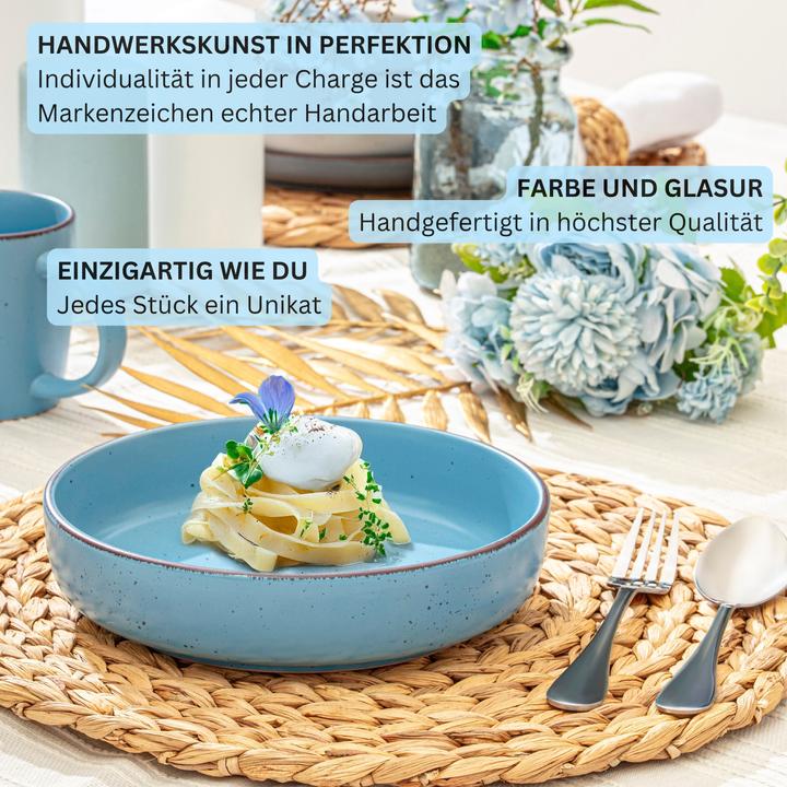 Produktbild Sänger Geschirr Pastaschalen Set Bombay Saphir (4 x, 20.50 cm)