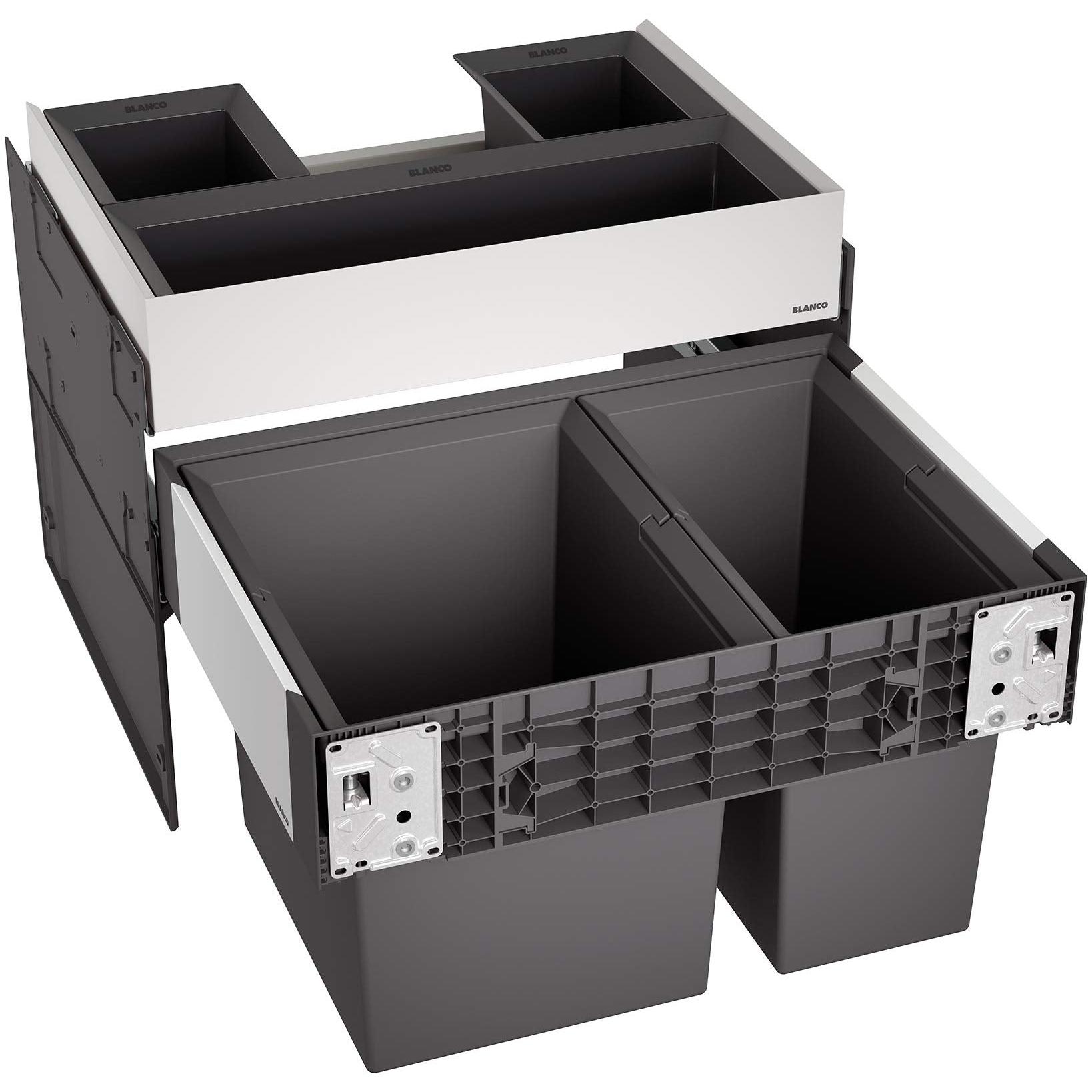 Blanco Select II 60/2 Orga, Abfalleimer, Schwarz