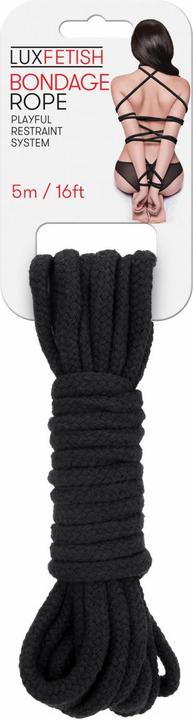 Actual product image Lux Fetish Bondage Rope black