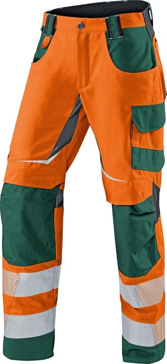 Kübler Summer trousers REFLECTIQ PSA 2 warning orange/moss green shape 2407 size 26K (26)