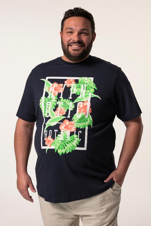 Immagine prodotto Men+ T-shirt con stampa, scollo a girocollo e mezze maniche, fino alla tg. 8XL (8XL)