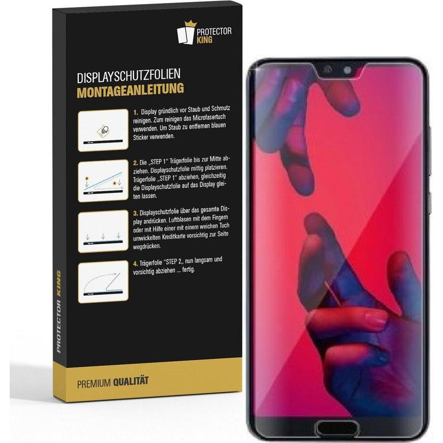 Thumbnail - Protectorking 4x Premium Displayschutzfolie Matt Entspiegelt (4 Stück, Huawei P20 Pro), Smartphone Schutzfolie