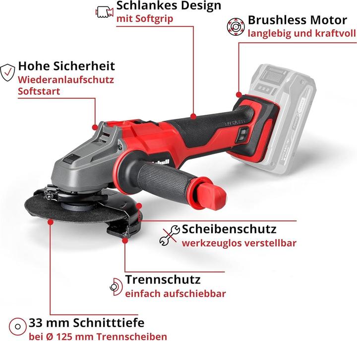 Actual product image Einhell Power (125 mm)