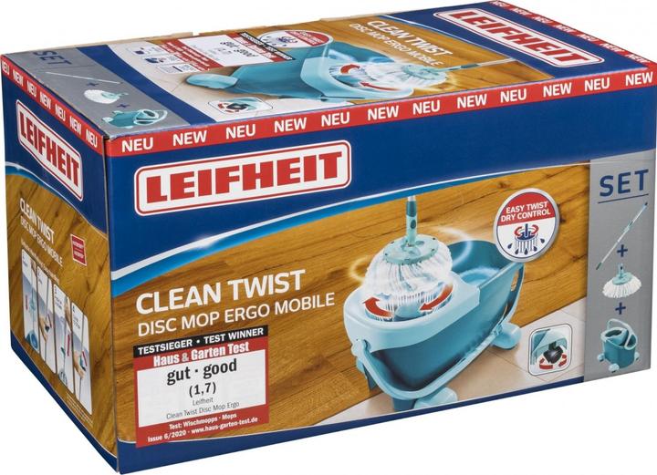 Image du produit Leifheit Kit CLEAN TWIST Disc Mop Ergo mobile (1 pcs)